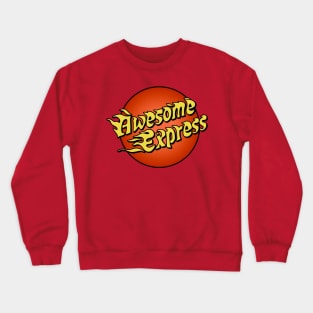 Express Shipping flaming logo Crewneck Sweatshirt